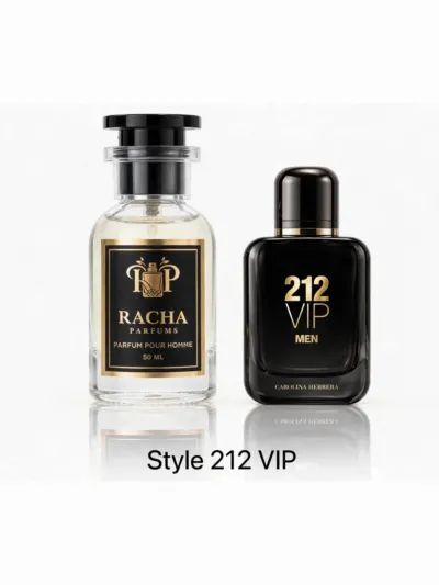 Racha Parfums Style 212 VIP 50 ml — inspiré de 212 VIP Black de Carolina Herrera