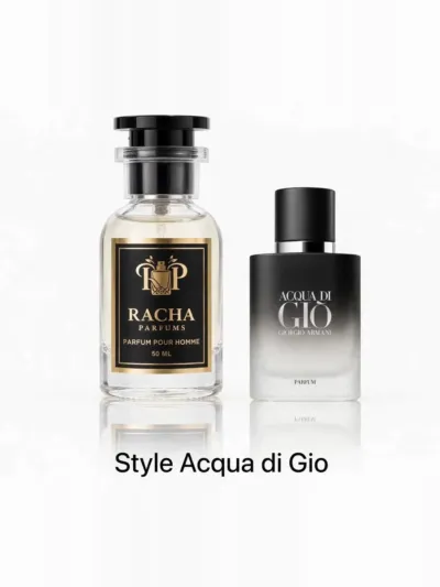 Racha Parfums Style Acqua di Gio 50 ml — inspiré de Acqua di Giò de Giorgio Armani