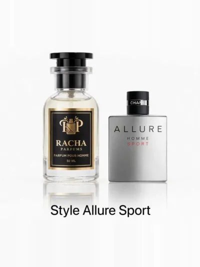 Racha Parfums Style Allure Sport 50 ml — inspiré de Allure Homme Sport de Chanel