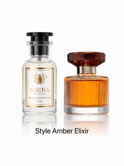 Racha Parfums Style Amber Elixir 50 ml — inspiré de Amber Elixir de Oriflame