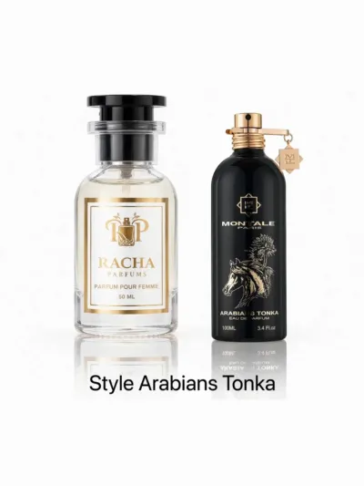 Racha Parfums Style Arabians Tonka 50 ml — inspiré de Arabians Tonka de Montale