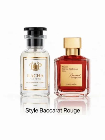 Racha Parfums Style Baccarat Rouge 50 ml — inspiré de Baccarat Rouge 540 de Maison Francis Kurkdjian