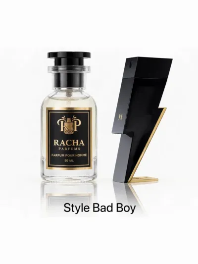 Racha Parfums Style Bad Boy 50 ml — inspiré de Bad Boy de Carolina Herrera