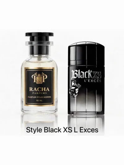 Racha Parfums Style Black XS L'Excès 50 ml — inspiré de Black XS L'Exces for Him de Rabanne