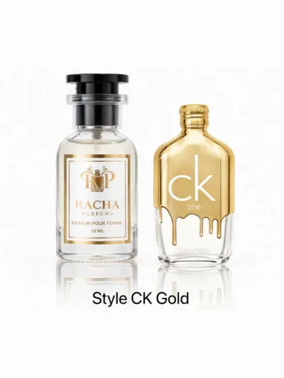 Racha Parfums Style CK Gold 50 ml — inspiré de CK One Gold de Calvin Klein