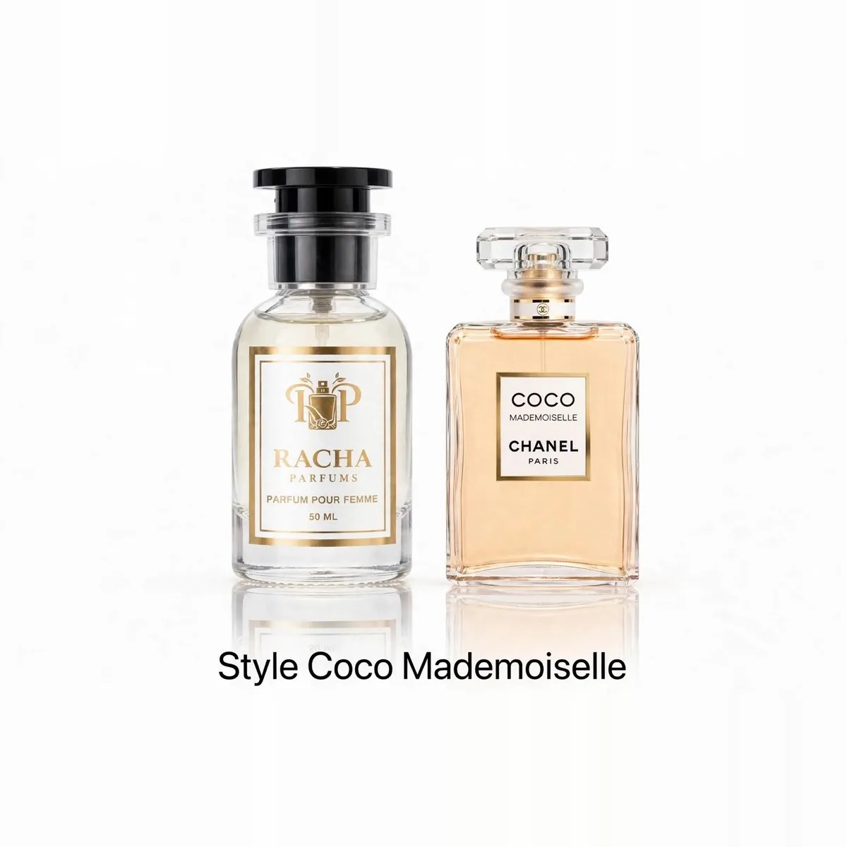 Racha Parfums Style Coco Mademoiselle 50 ml — inspiré de Coco Mademoiselle de Chanel