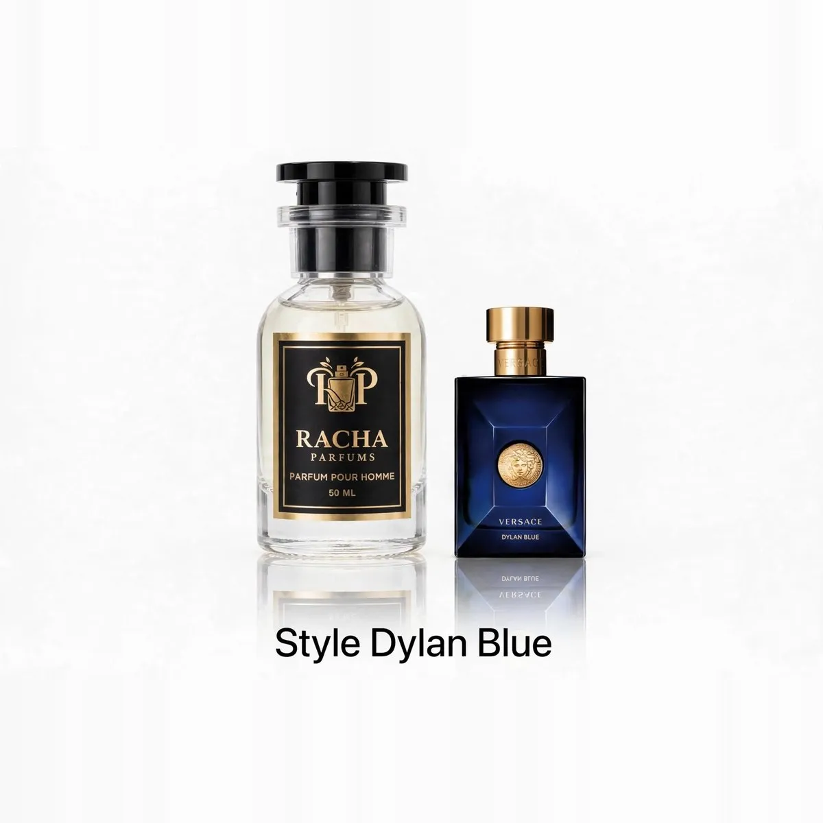 Racha Parfums Style Dylan Blue 50 ml — inspiré de Dylan Blue de Versace