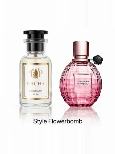 Racha Parfums Style Flowerbomb 50 ml — inspiré de Flowerbomb de Viktor&Rolf