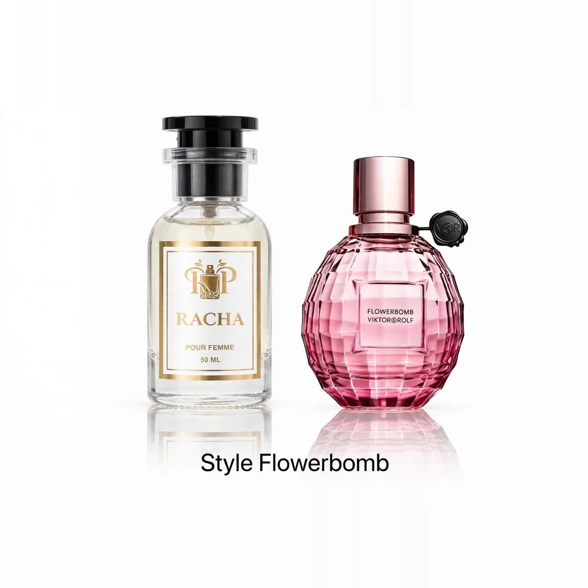 Racha Parfums Style Flowerbomb 50 ml — inspiré de Flowerbomb de Viktor&Rolf