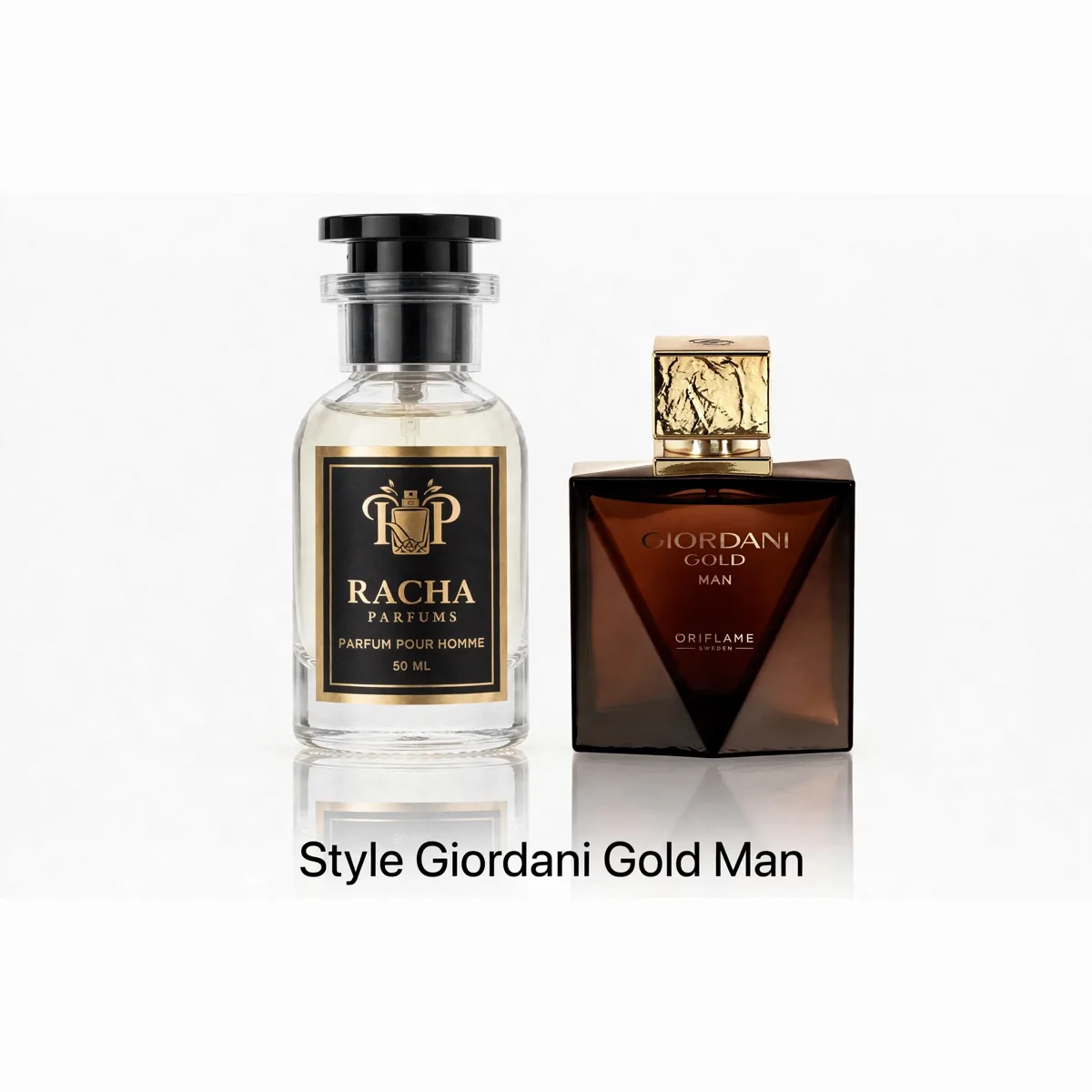 Racha Parfums Style Giordani Gold Man 50 ml — inspiré de Giordani Gold Man de Oriflame