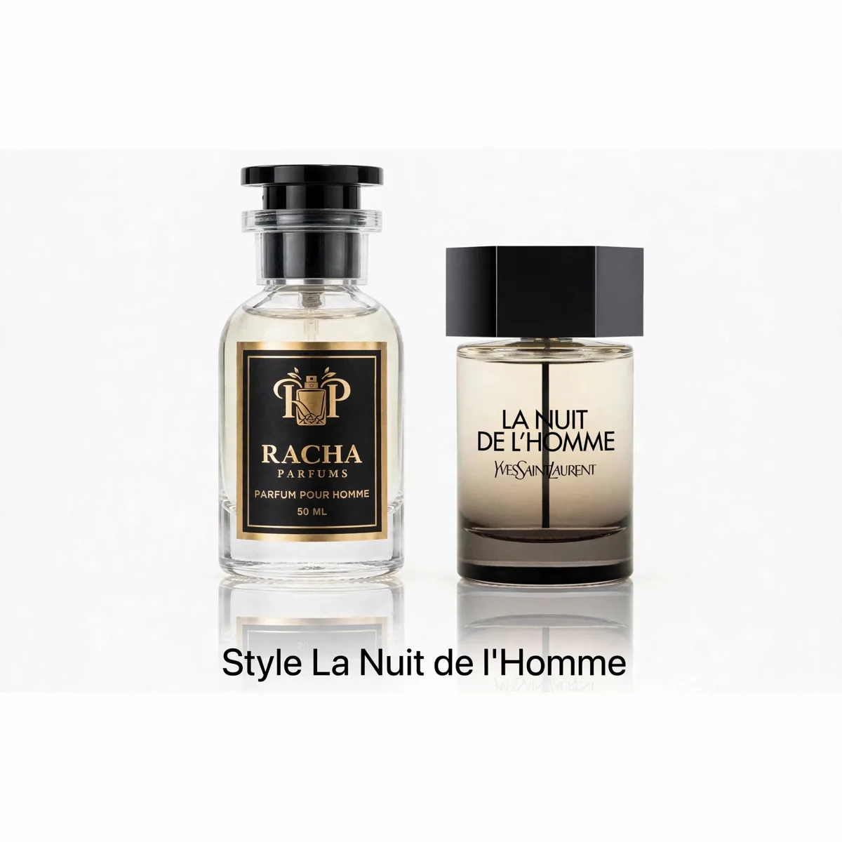 Racha Parfums Style La Nuit de l'Homme 50 ml — inspiré de La Nuit de L'Homme de Yves Saint Laurent