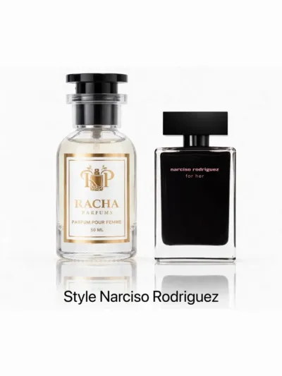 Racha Parfums Style Narciso Rodriguez 50 ml — inspiré de Narciso Rodriguez For Her de Narciso Rodriguez