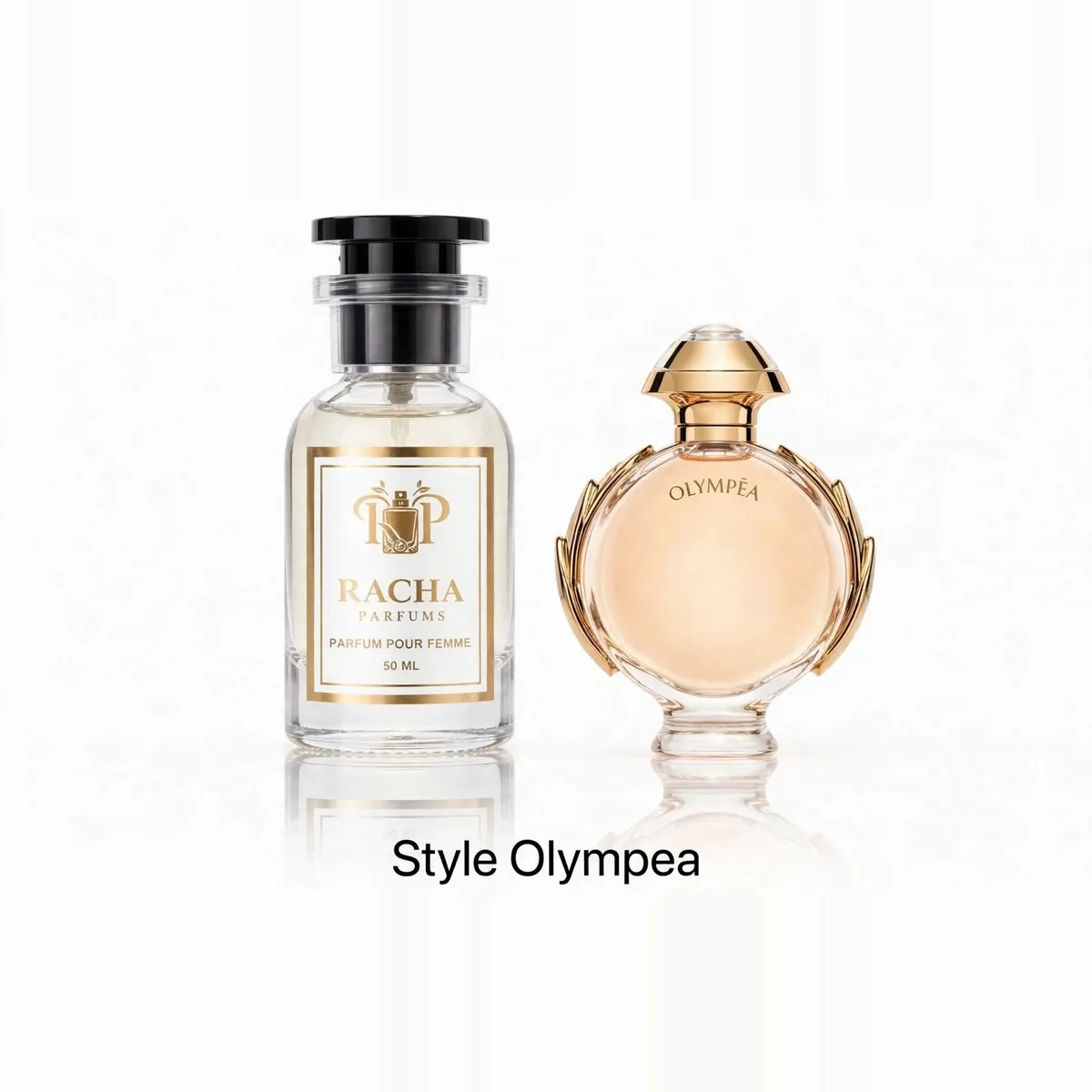 Racha Parfums Style Olympea 50 ml — inspiré de Olympéa de Paco Rabanne