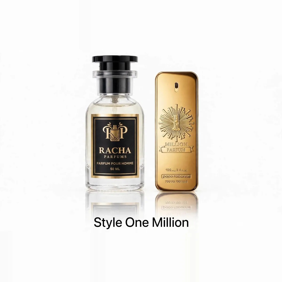 Racha Parfums Style One Million 50 ml — inspiré de 1 Million de Paco Rabanne