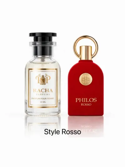 Racha Parfums Style Rosso 50 ml — inspiré de Philos Rosso de Maison Alhambra