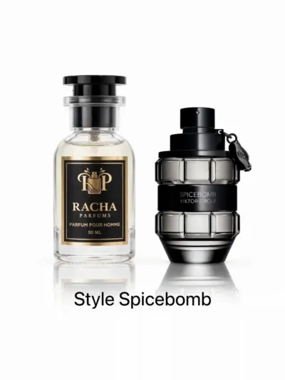 Racha Parfums Style Spicebomb 50 ml — inspiré de Spicebomb de Viktor&Rolf