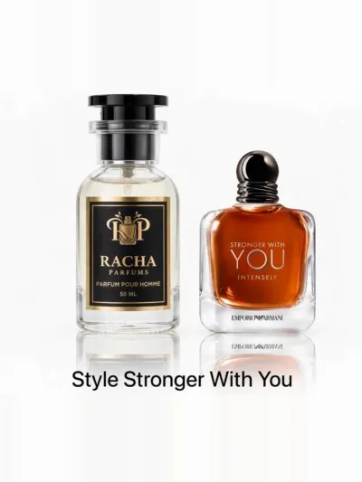 Racha Parfums Style Stronger With You 50 ml — inspiré de Stronger With You de Emporio Armani