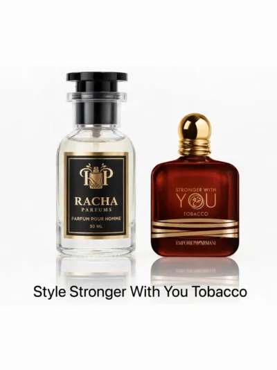 Racha Parfums Style Stronger With You Tobacco 50 ml — inspiré de Stronger With You Tobacco de Emporio Armani