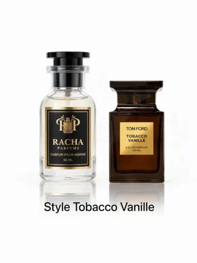 Racha Parfums Style Tobacco Vanille 50 ml — inspiré de Tobacco Vanille de Tom Ford